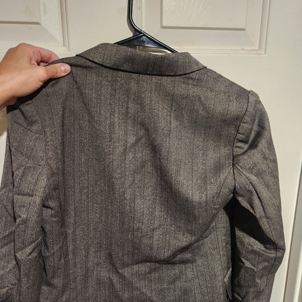 J. Crew Wool Tweed Work Office Blazer Jacket Size 4 - Picture 6 of 7